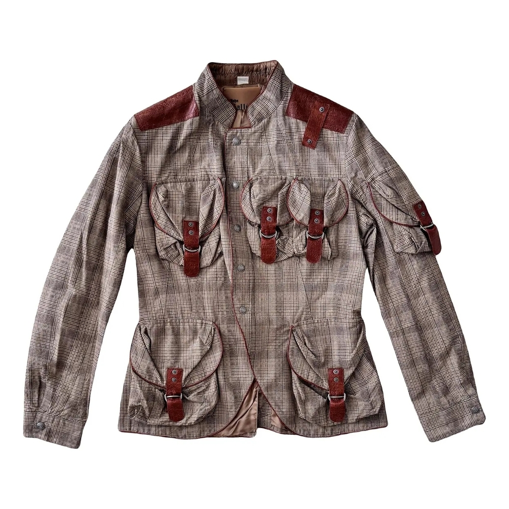 John Galliano Runway Prince Of Wales Jacket